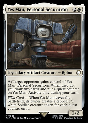Yes Man, Personal Securitron 29 (Universes Beyond: Fallout)  - Foil