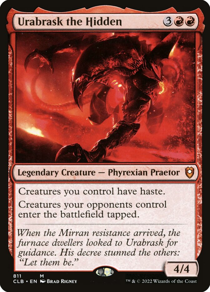 Urabrask the Hidden (Commander Legends: Battle for Baldur's Gate) 