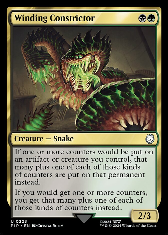 Winding Constrictor (Universes Beyond: Fallout)  - Foil