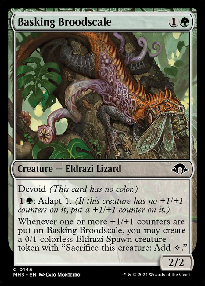 Basking Broodscale (Modern Horizons 3)  - Foil