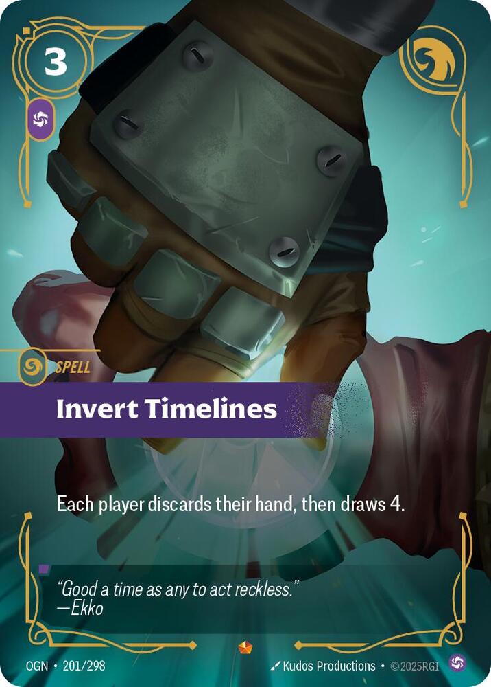 Invert Timelines (Origins)  - Foil