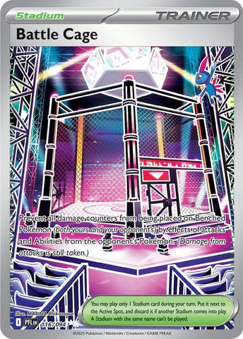 Battle Cage 116/094 (ME02: Phantasmal Flames)  - Holofoil