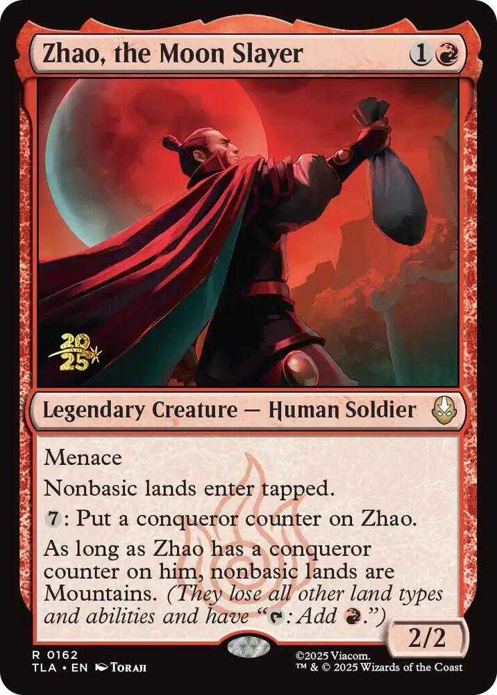 Zhao the Moon Slayer 162s/88 (Prerelease Cards)  - Foil