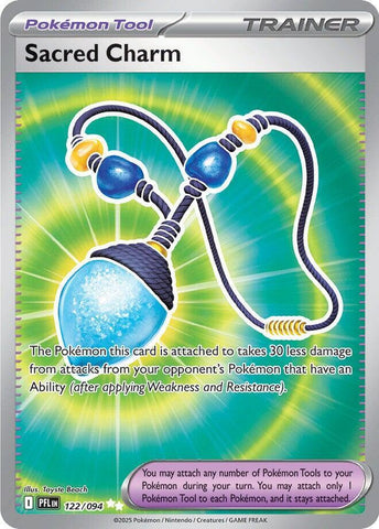 Sacred Charm 122/094 (ME02: Phantasmal Flames)  - Holofoil
