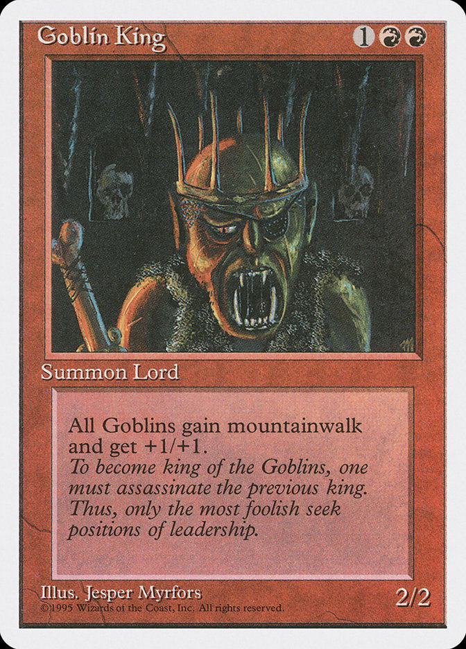 Goblin King (Fourth Edition) 