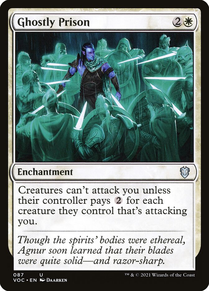 Ghostly Prison (Commander: Innistrad: Crimson Vow) 