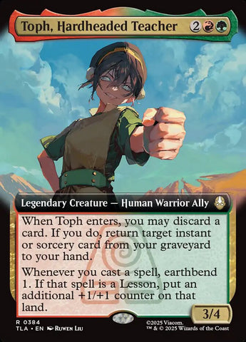 Toph, Hardheaded Teacher (Avatar: The Last Airbender)  - Foil