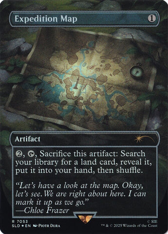 Expedition Map 7053/1 (Secret Lair Drop Series)  - Borderless