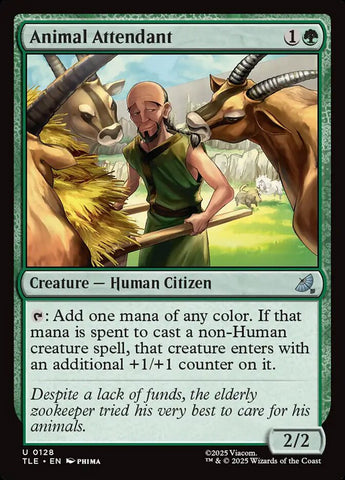 Animal Attendant 128/317 (Avatar: The Last Airbender: Eternal-Legal)  - Foil