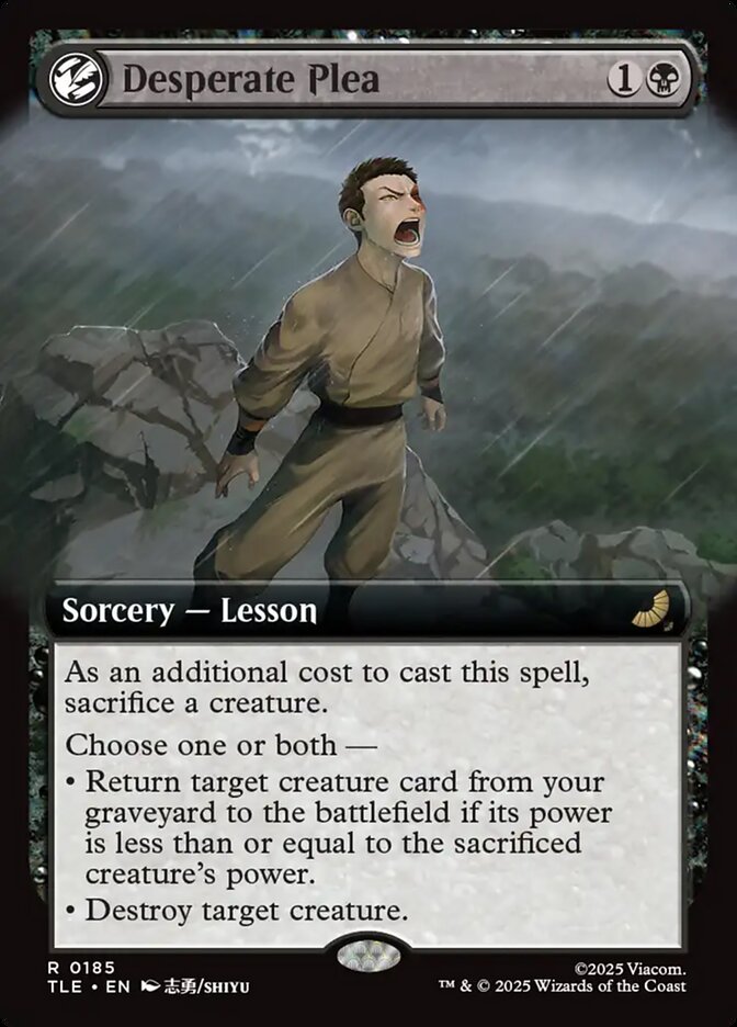 Desperate Plea (Avatar: The Last Airbender: Eternal-Legal)  - Foil