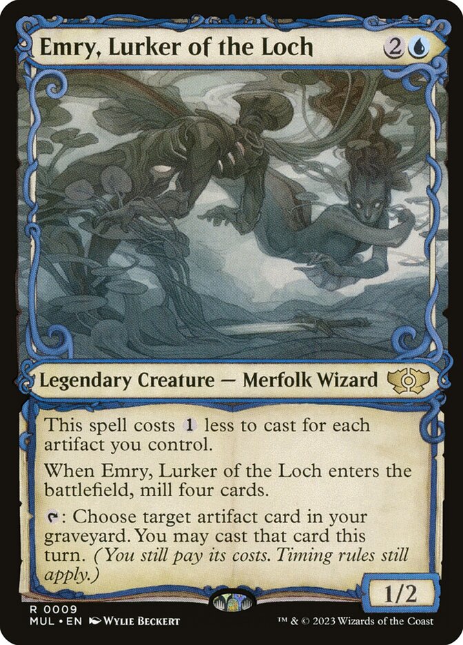 Emry, Lurker of the Loch (March of the Machine: Multiverse Legends)  - Foil