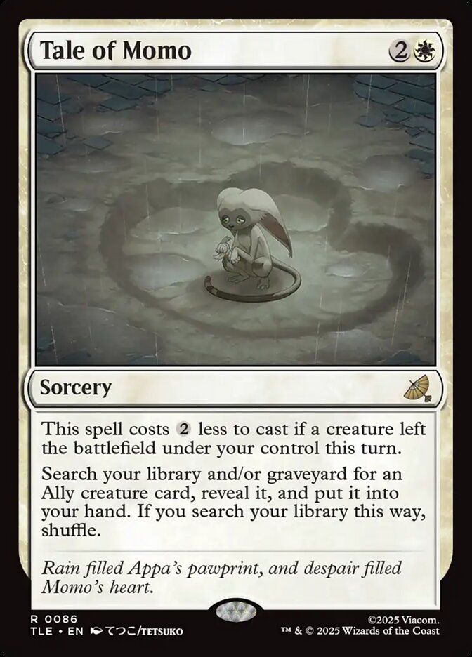 Tale of Momo 86 (Avatar: The Last Airbender: Eternal-Legal)  - Foil