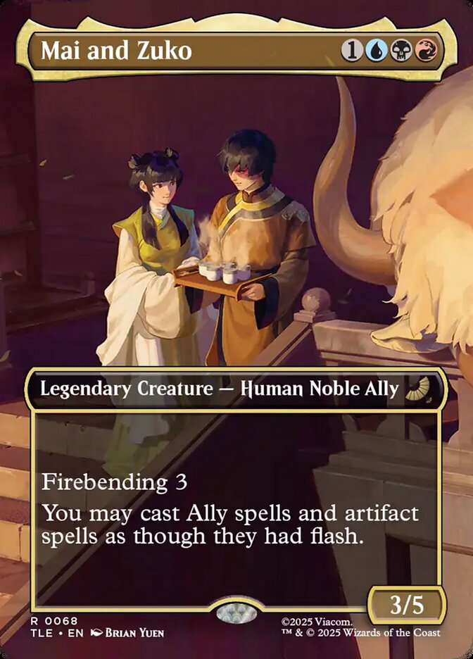 Mai and Zuko (Avatar: The Last Airbender: Eternal-Legal) 