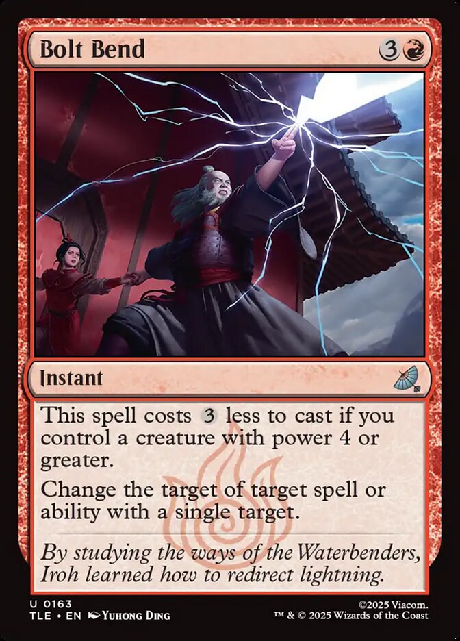 Bolt Bend 163 (Avatar: The Last Airbender: Eternal-Legal)  - Foil