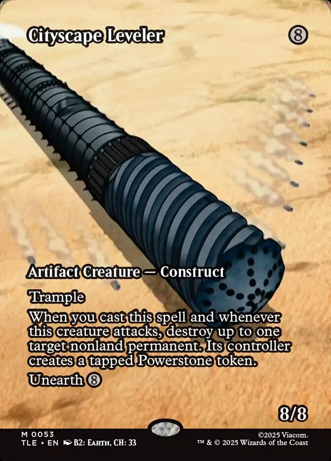 Cityscape Leveler (Avatar: The Last Airbender: Eternal-Legal) 