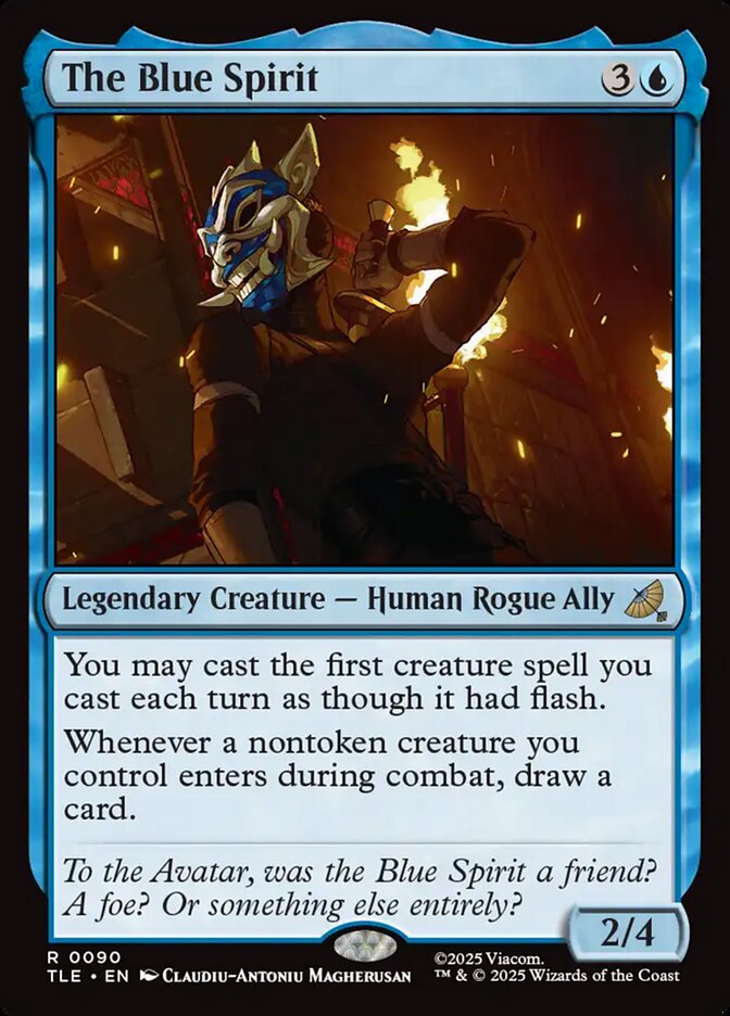 The Blue Spirit (Avatar: The Last Airbender: Eternal-Legal)  - Foil