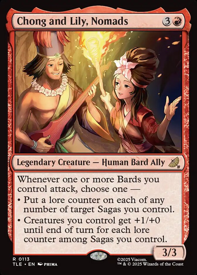 Chong and Lily, Nomads (Avatar: The Last Airbender: Eternal-Legal)  - Foil