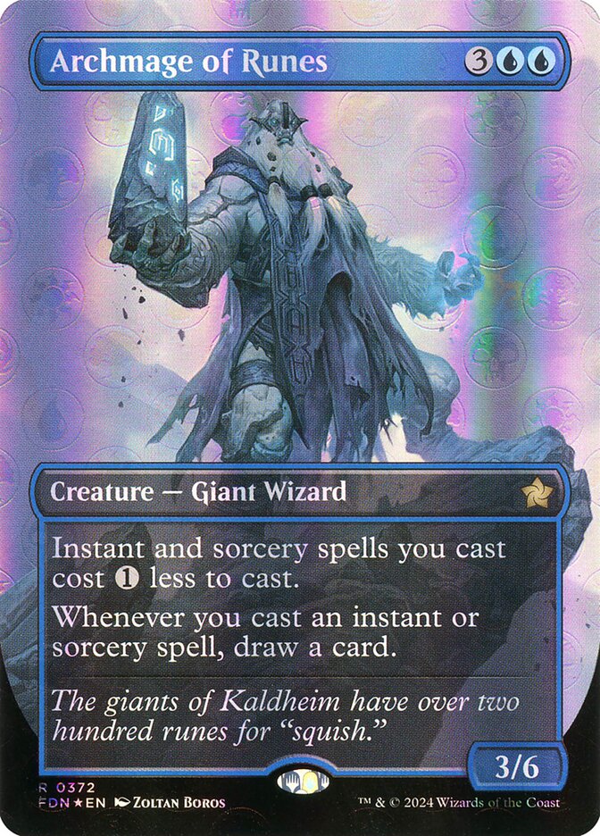 Archmage of Runes (Foundations)  - Foil