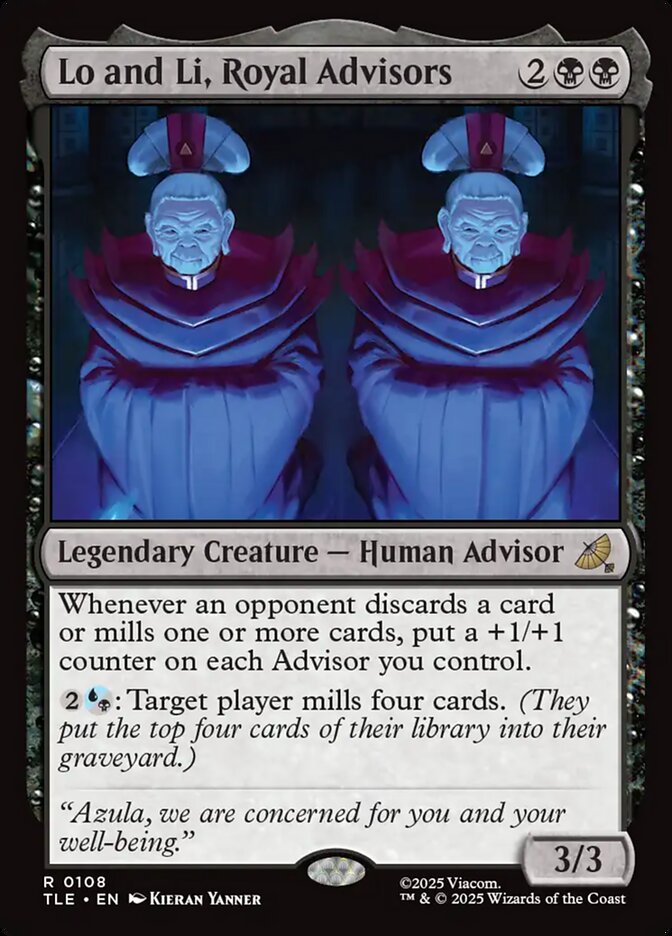 Lo and Li, Royal Advisors 108/317 (Avatar: The Last Airbender: Eternal-Legal) 