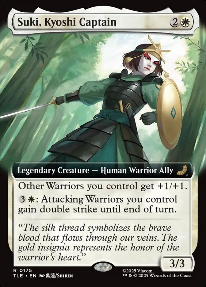 Suki, Kyoshi Captain 175 (Avatar: The Last Airbender: Eternal-Legal) 