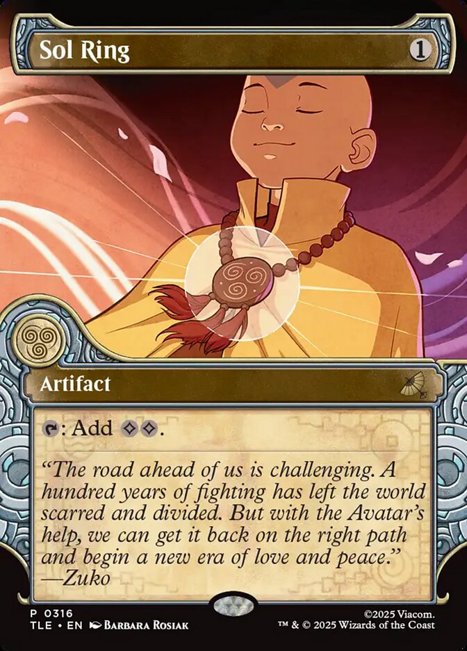 Sol Ring (Avatar: The Last Airbender: Eternal-Legal) 