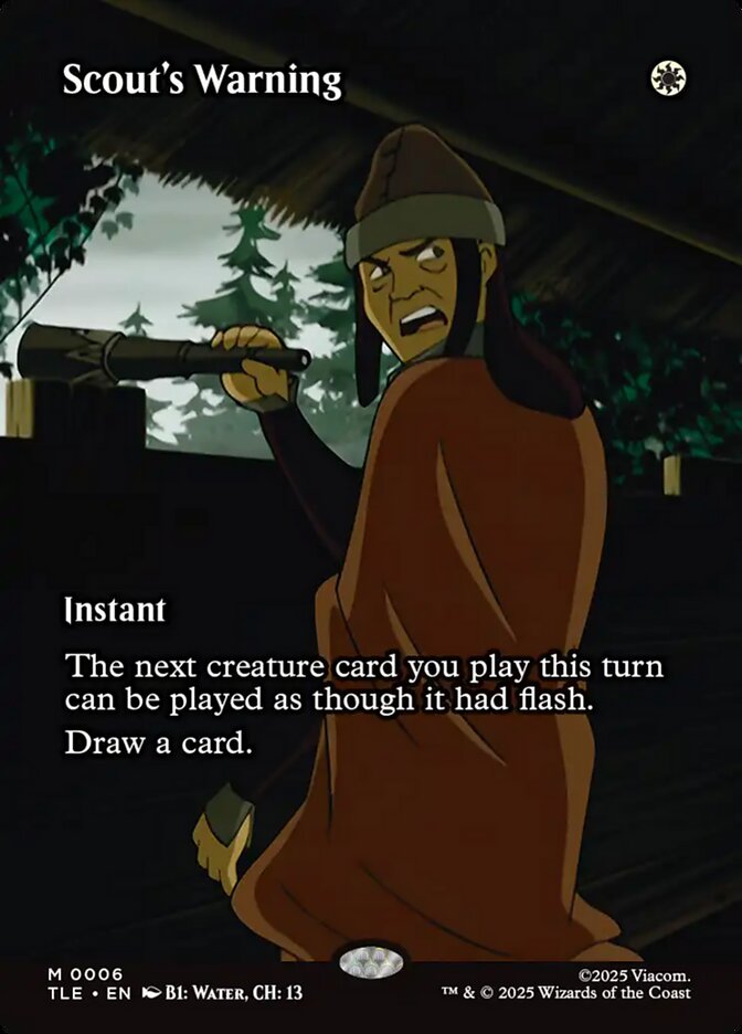 Scout's Warning (Avatar: The Last Airbender: Eternal-Legal) 