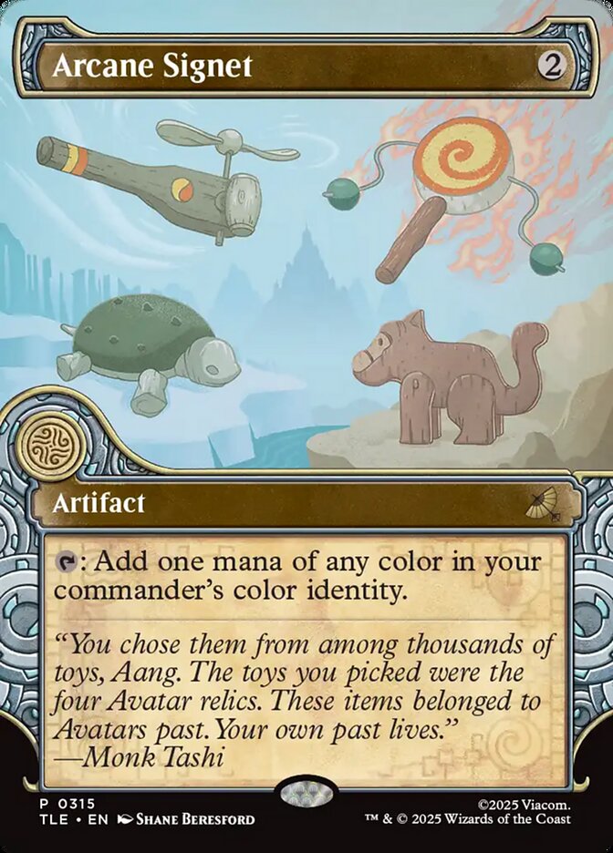 Arcane Signet 315 (Avatar: The Last Airbender: Eternal-Legal)  - Showcase