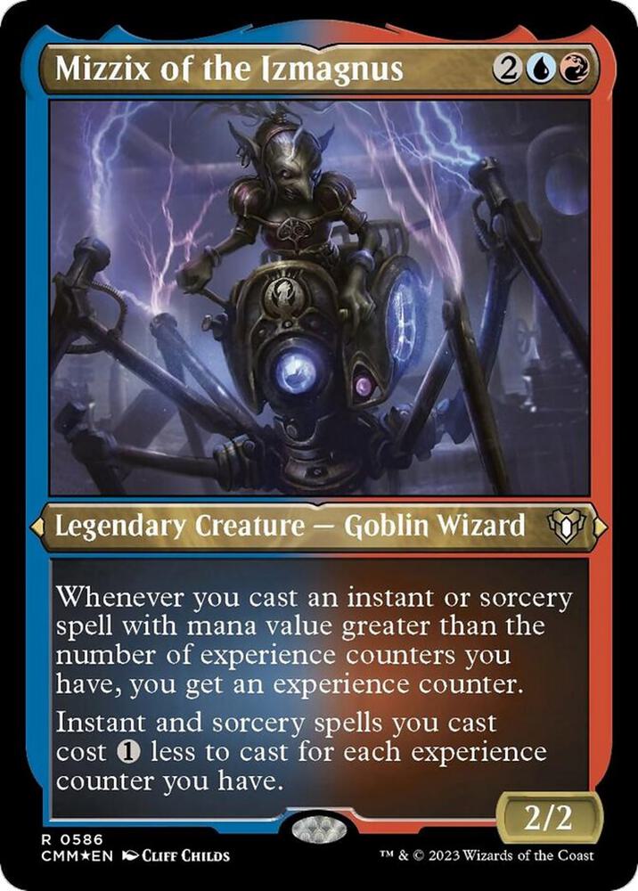 Mizzix of the Izmagnus Foil Etched 586 (Commander Masters)  - Foil
