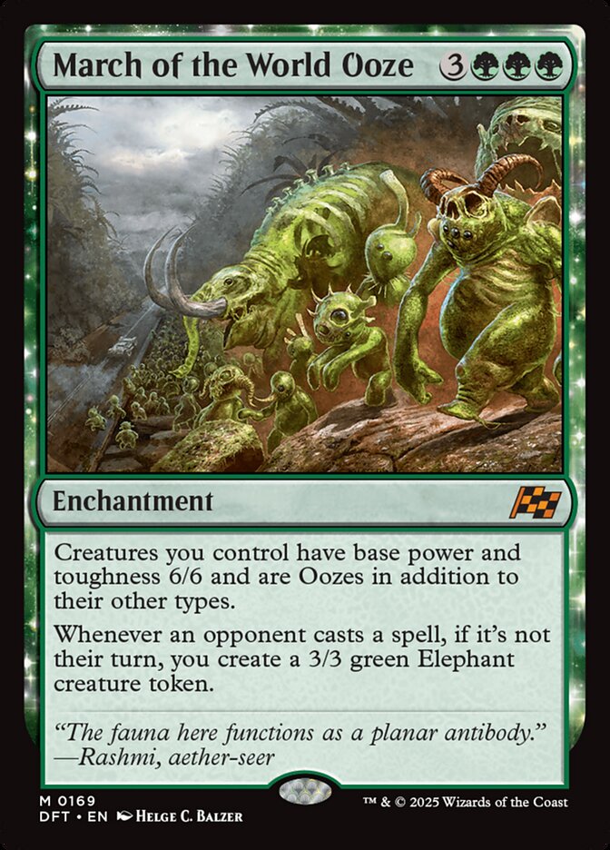March of the World Ooze 169 (Aetherdrift) 