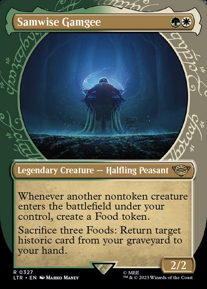 Samwise Gamgee (Universes Beyond: The Lord of the Rings: Tales of Middle-earth)  - Foil