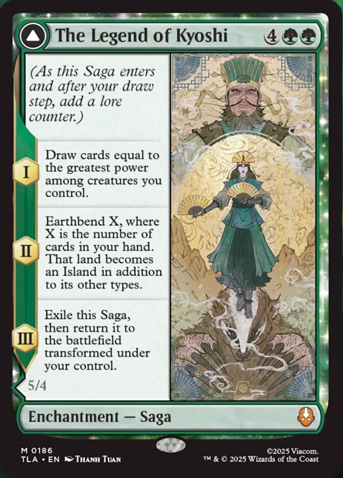 The Legend of Kyoshi // Avatar Kyoshi 186 (Avatar: The Last Airbender)  - Foil