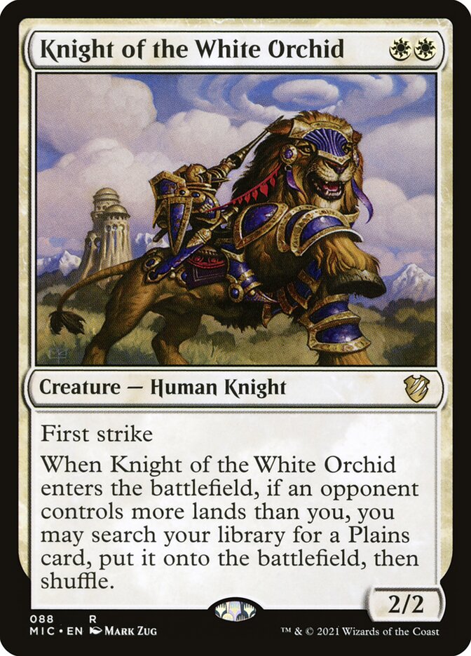 Knight of the White Orchid (Commander: Innistrad: Midnight Hunt) 
