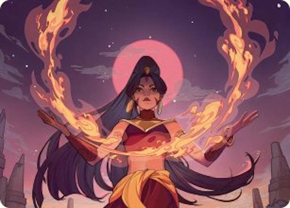 Firebending Student Art Card 44 () 