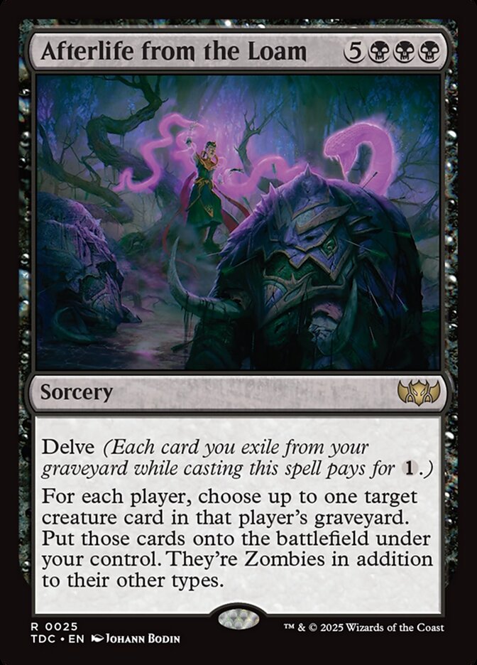 Afterlife from the Loam (Commander: Tarkir: Dragonstorm) 