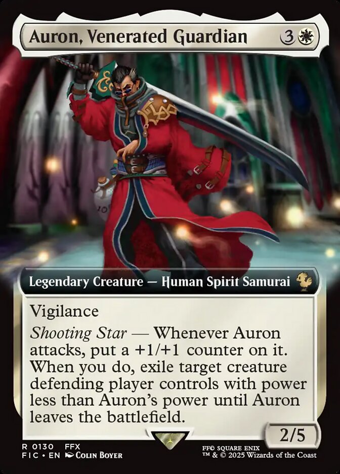 Auron, Venerated Guardian (Commander: FINAL FANTASY) 
