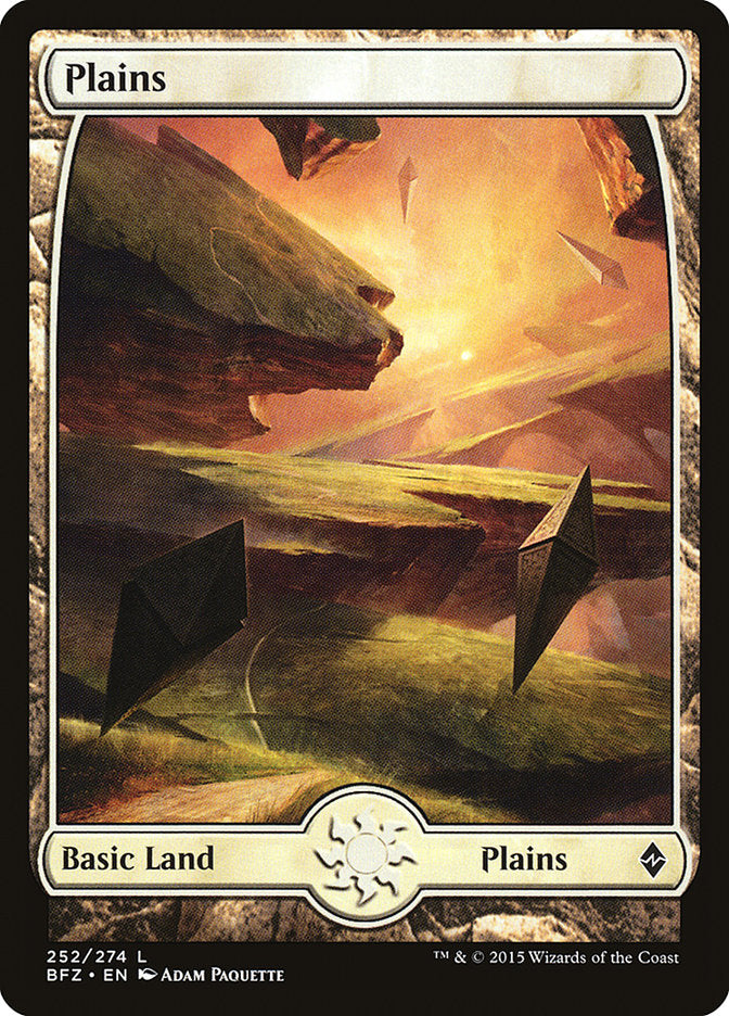 Plains (Battle for Zendikar)  - Foil