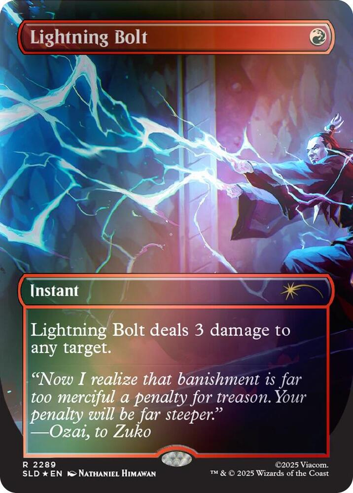 Lightning Bolt 2289 Rainbow Foil (Secret Lair Drop Series)  - undefined