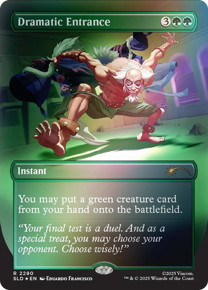 Dramatic Entrance Rainbow Foil (Secret Lair Drop Series)  - undefined