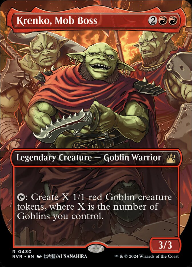 Krenko, Mob Boss (Ravnica Remastered)  - Foil