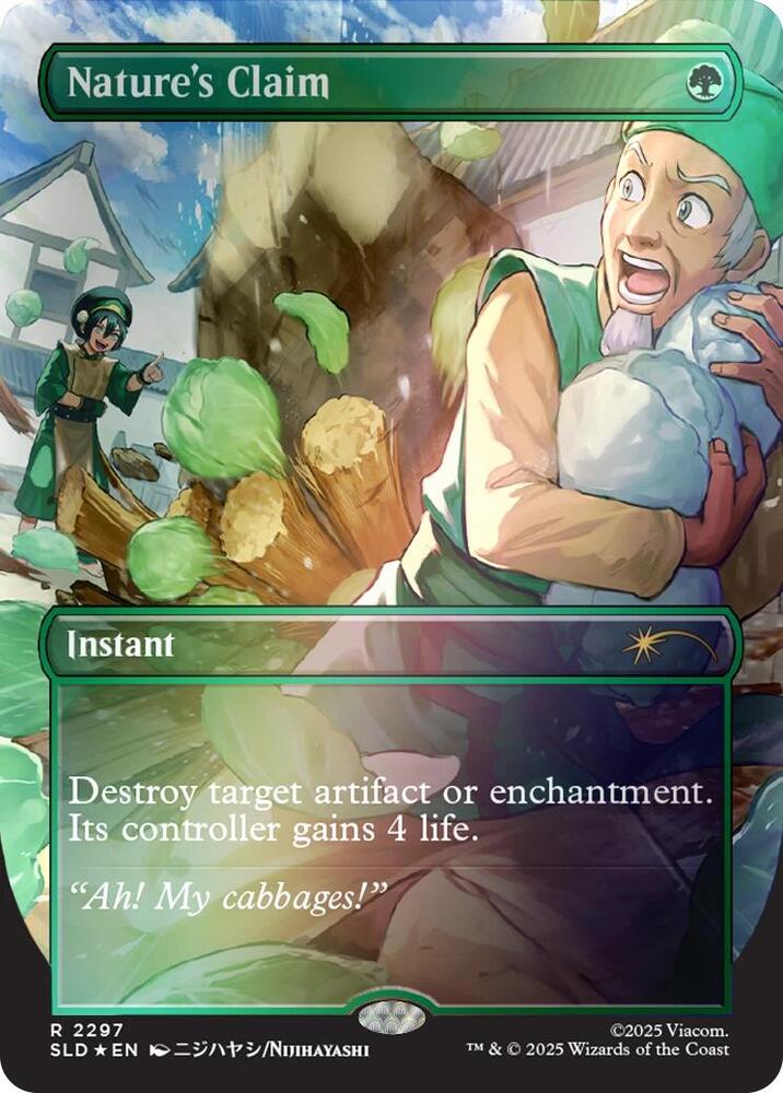 Natures Claim Rainbow Foil (Secret Lair Drop Series)  - undefined