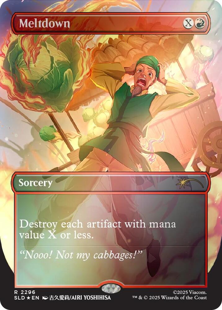 Meltdown Rainbow Foil (Secret Lair Drop Series)  - undefined