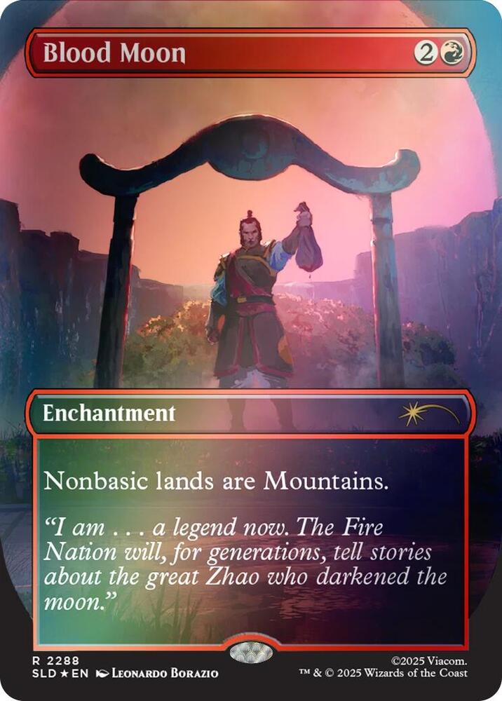 Blood Moon Rainbow Foil (Secret Lair Drop Series)  - undefined