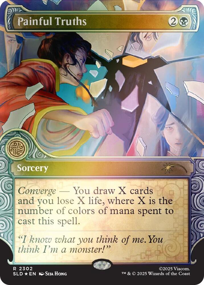 Painful Truths Rainbow Foil (Secret Lair Drop Series)  - undefined