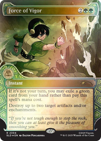 Force of Vigor Rainbow Foil (Secret Lair Drop Series)  - undefined
