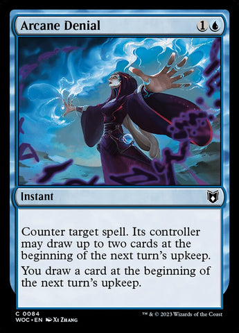 Arcane Denial 84/173 (Commander: Wilds of Eldraine) 