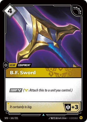 BF Sword 161/221 (Spiritforged) 