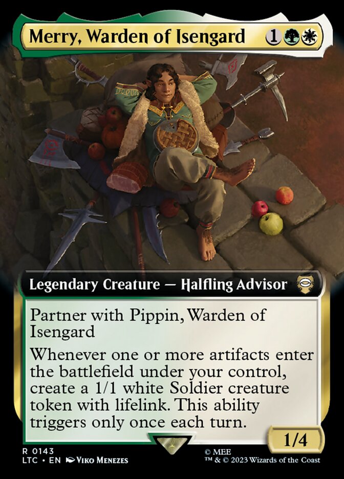 Merry, Warden of Isengard (Commander: The Lord of the Rings: Tales of Middle-earth) 