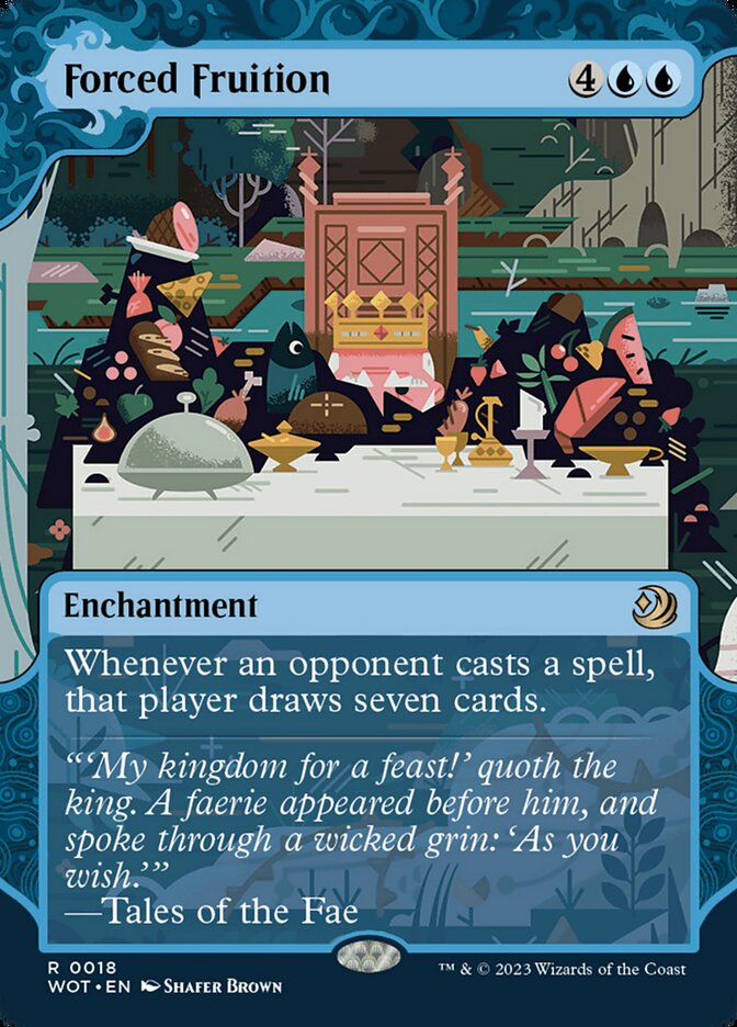 Forced Fruition (Wilds of Eldraine: Enchanting Tales)  - Foil