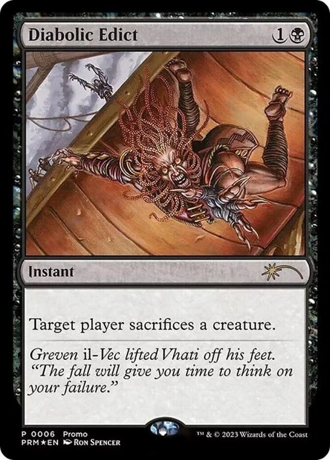 Diabolic Edict 2024-5/84 (Media Promos)  - Foil