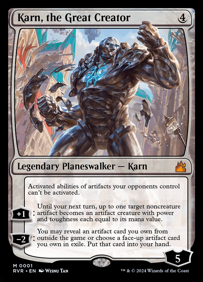 Karn, the Great Creator 1 (Ravnica Remastered) 